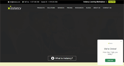 Desktop Screenshot of instancy.com